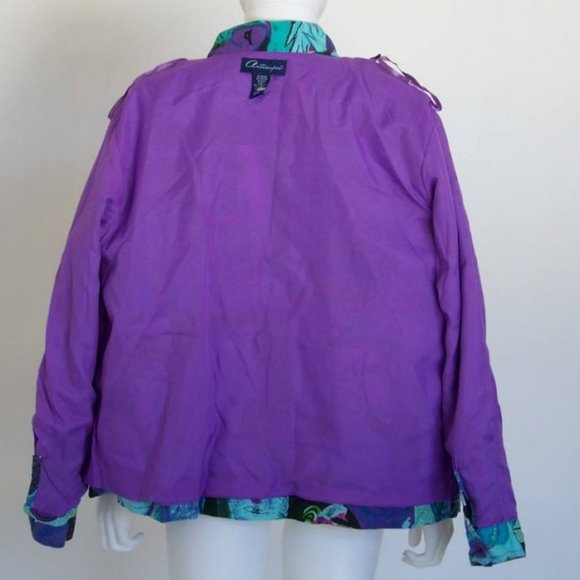 WOMEN'S NOVELTY JACKET | '80s VINTAGE CLOTHING | M - Picture 4 of 8